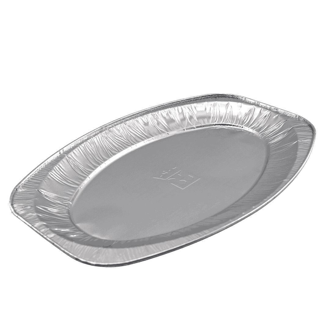 Alu-Servierplatte Oval 45 cm