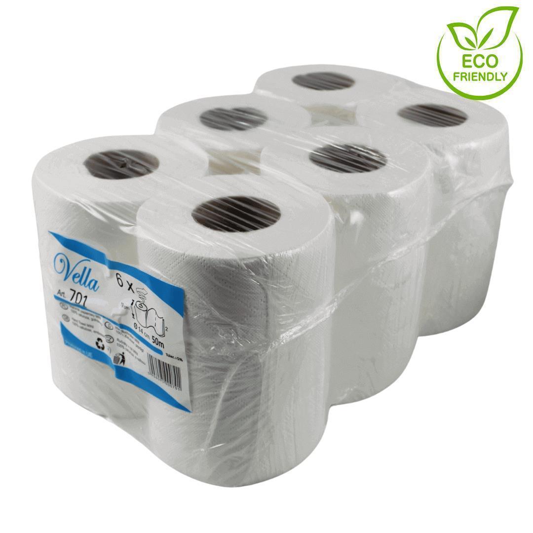 Handtuchrollen Mini 6 Rollen 2-lagig