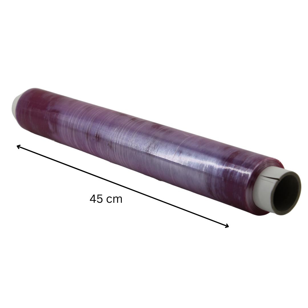 Frischhaltefolie (Lila) PE 45 cm 4 Rollen