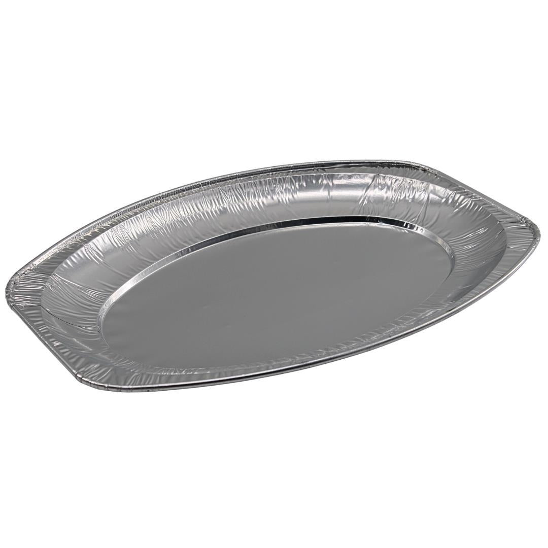 Alu-Servierplatte Oval 35 cm