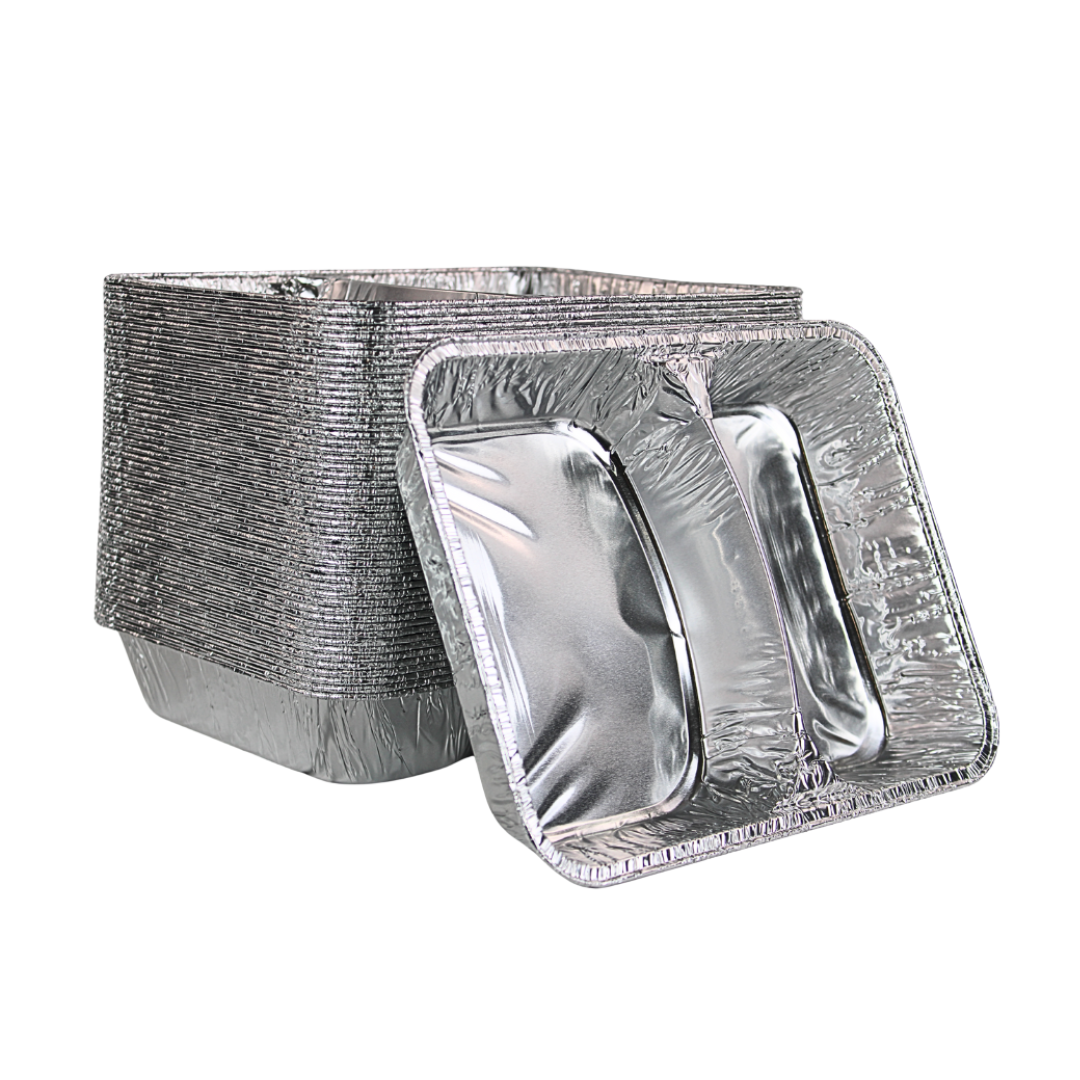Aluschalen R808 1020 ml - zweigeteilt