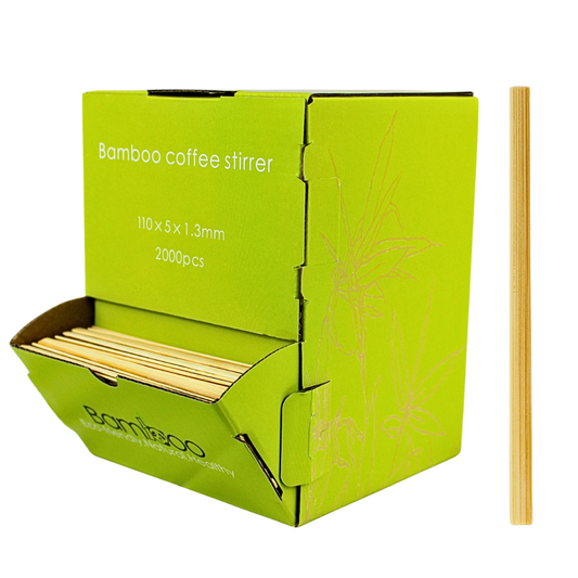 Bambus Rührstäbchen 110mm 2000 Stück