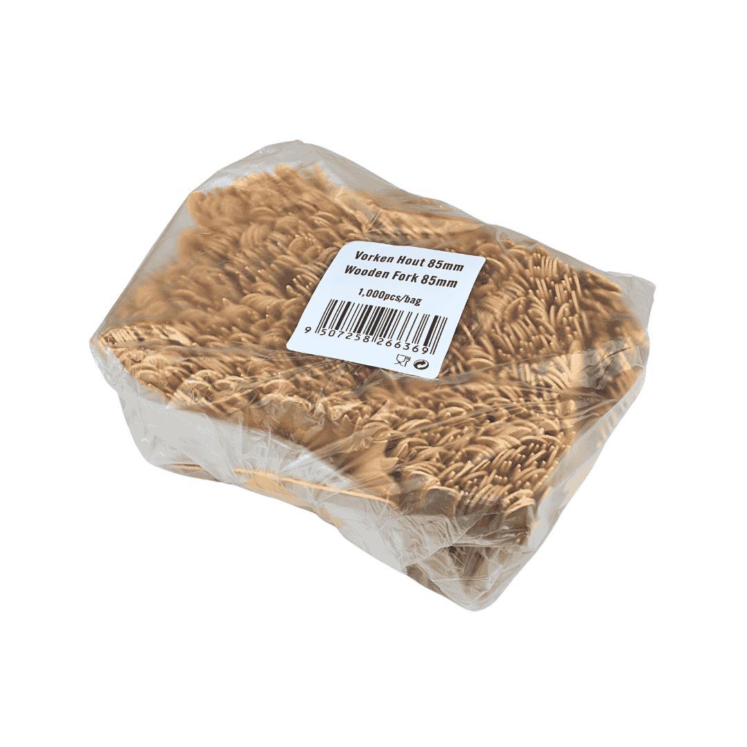 Holz-Pommesgabel 85mm