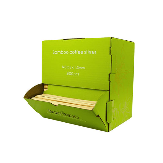 Bambus Rührstäbchen 140mm 2000 Stück