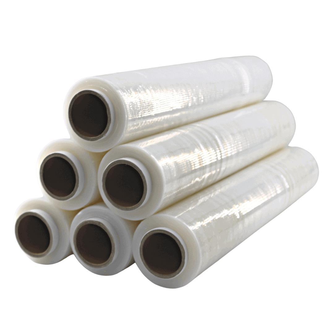 PE Stretchfolie transparent 6 Rollen 2kg