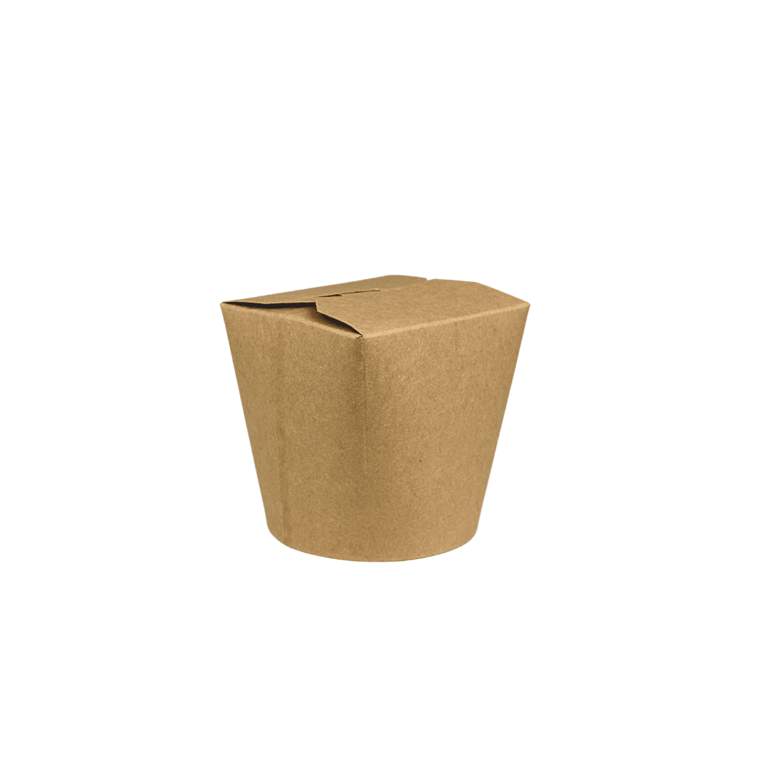 Nudelbox 500ml / 16oz braun 500 Stück