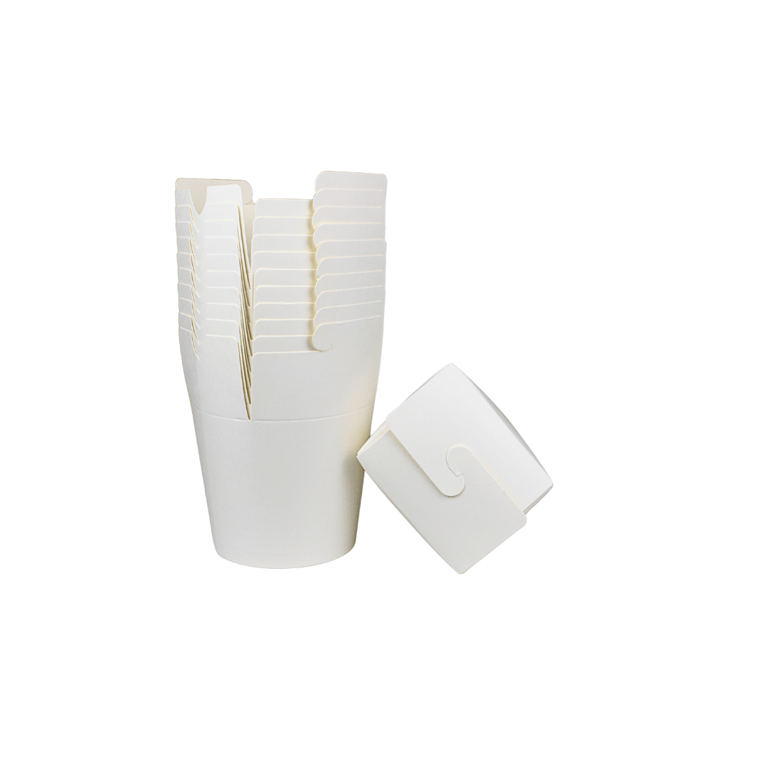 Nudelbox 500ml / 16oz weiß 500 Stück