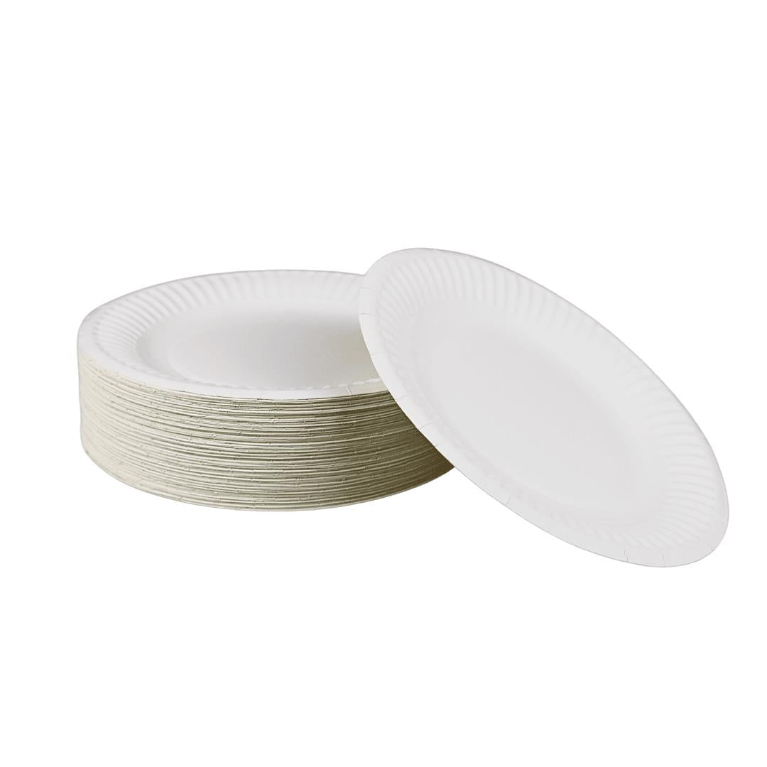 Papp-Teller ungeteilt 16 cm