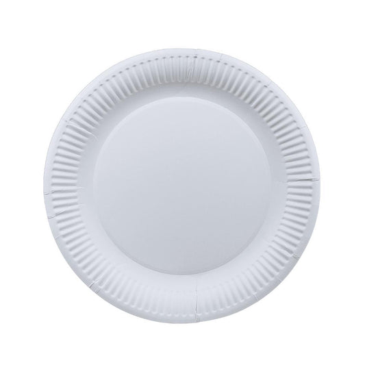 Pappteller ungeteilt Ø23 cm