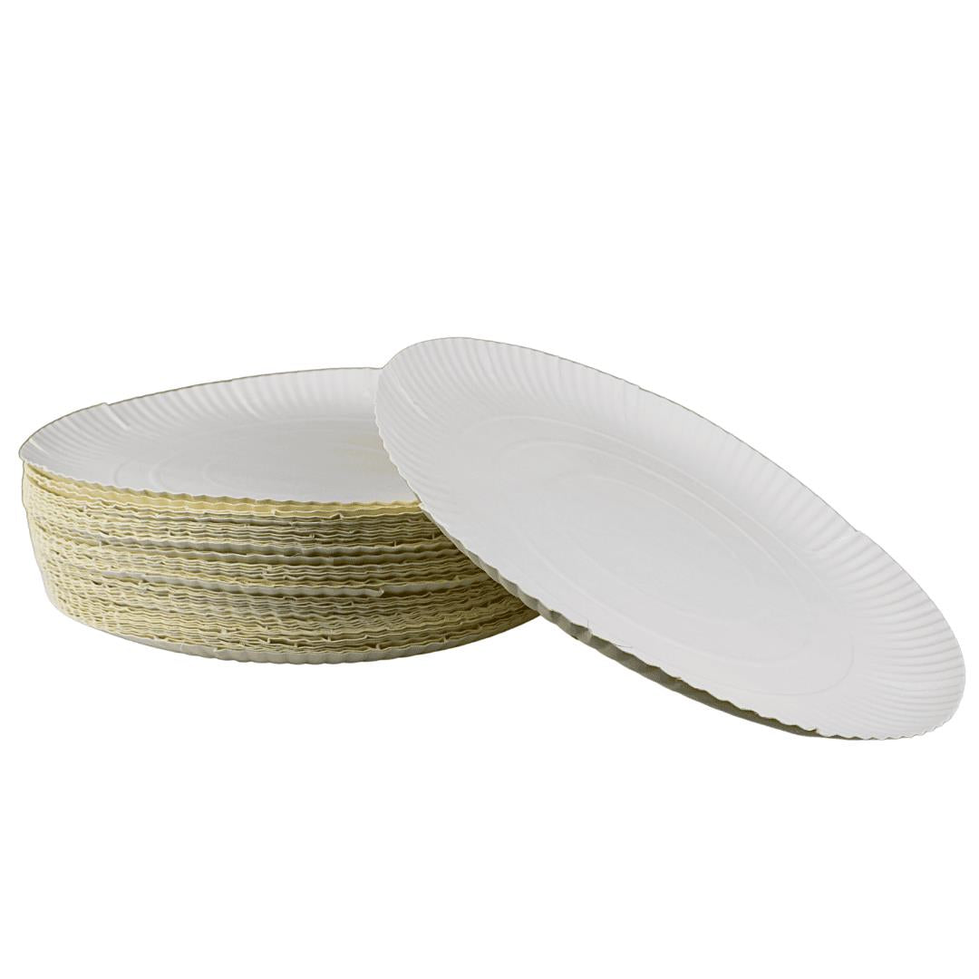 Pappteller ungeteilt 30cm.