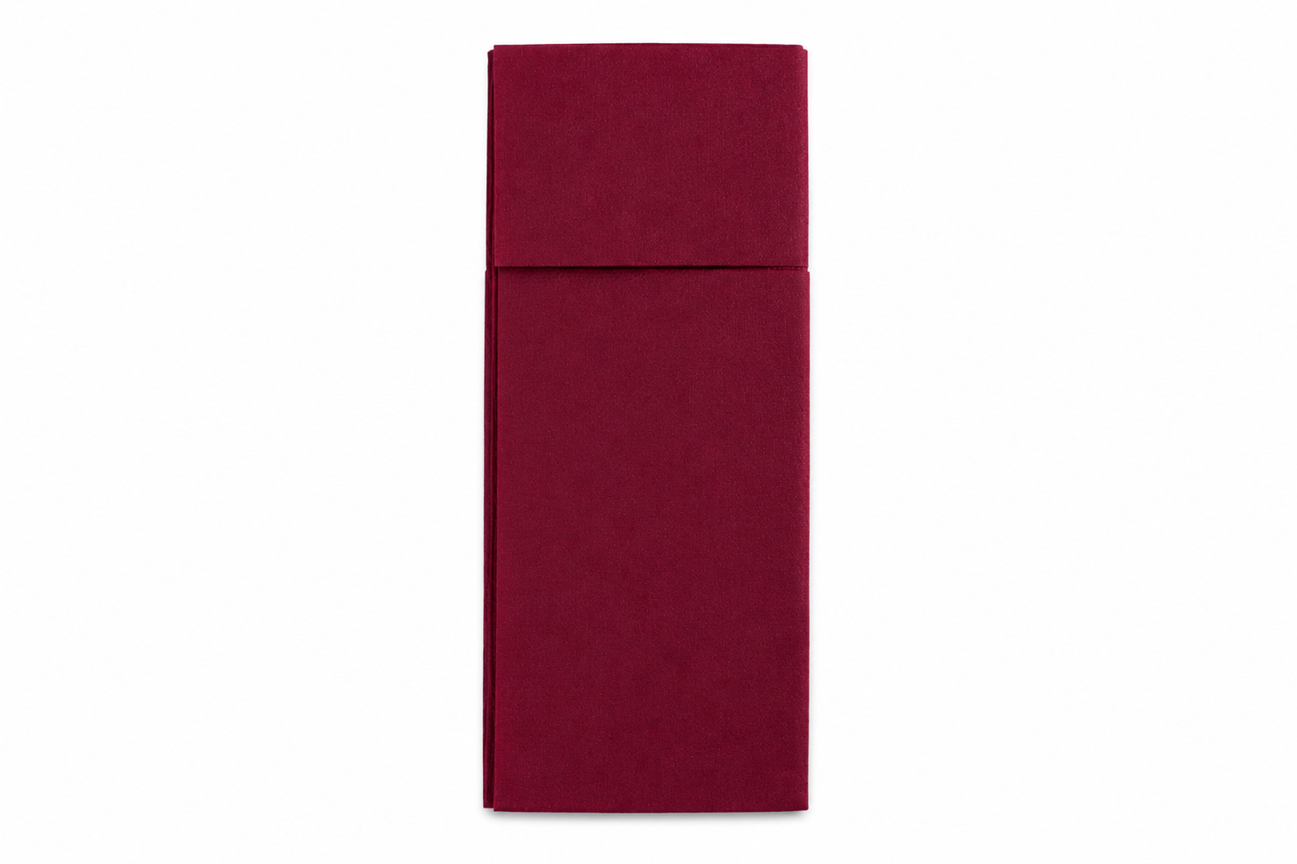 Besteckservietten 38 × 32 cm – Bordeaux | Elegante Serviettentaschen für Gastronomie & Events