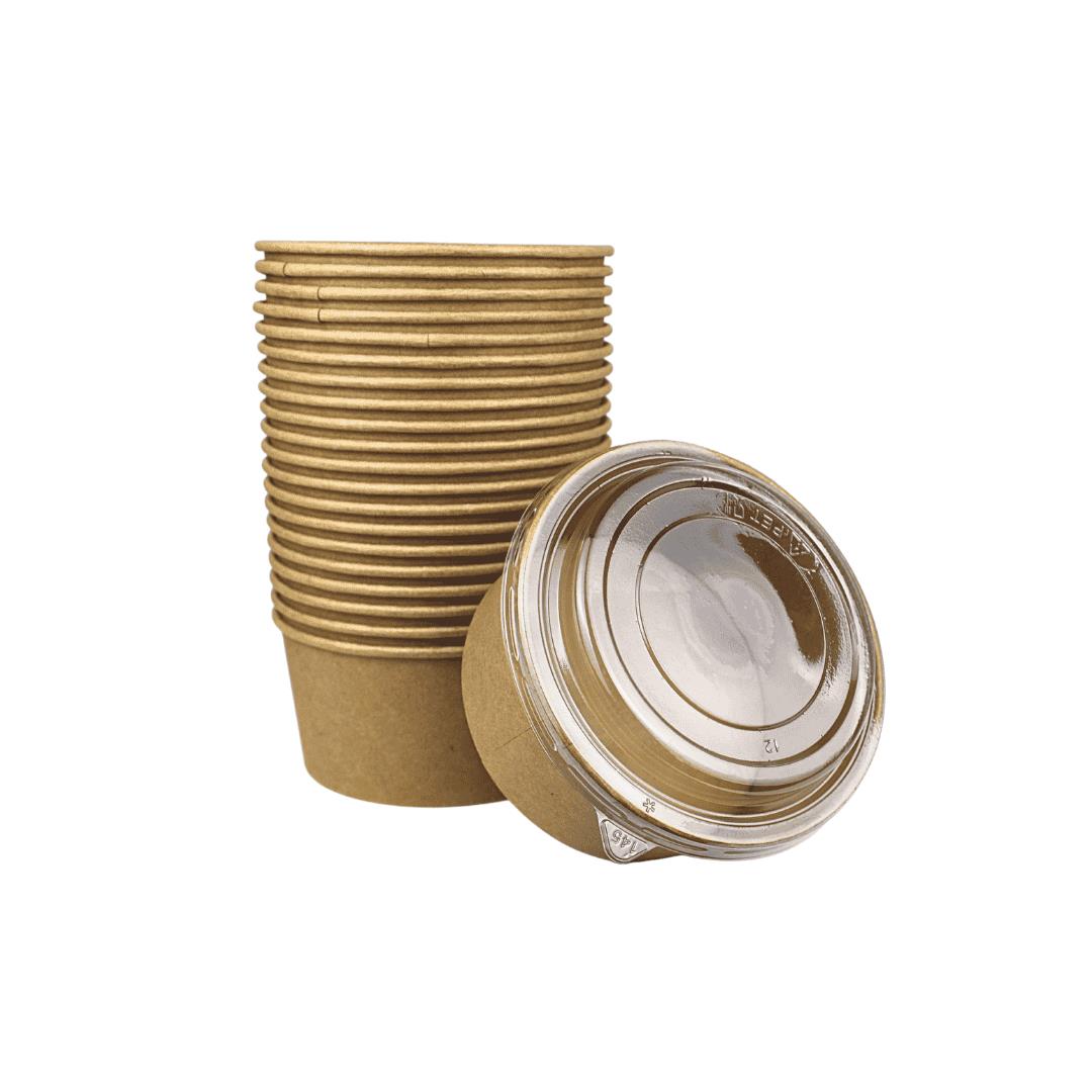 Salatschalen 750ml / 26oz braun