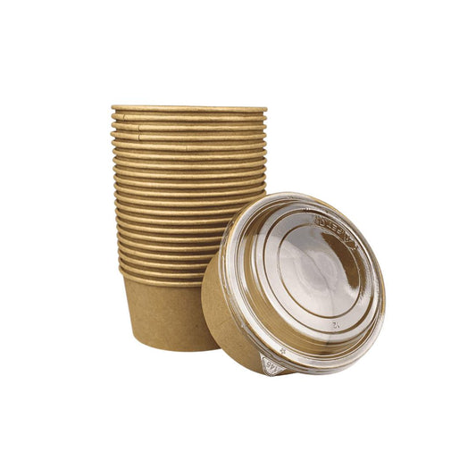 Salatschalen 750ml / 26oz braun