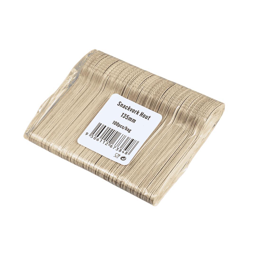 Holz-Snackgabeln 135mm