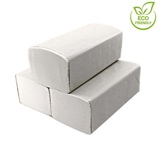 Papierhandtuch Weiß 25 x 23 2-lagig V-Fold 4000 Blatt