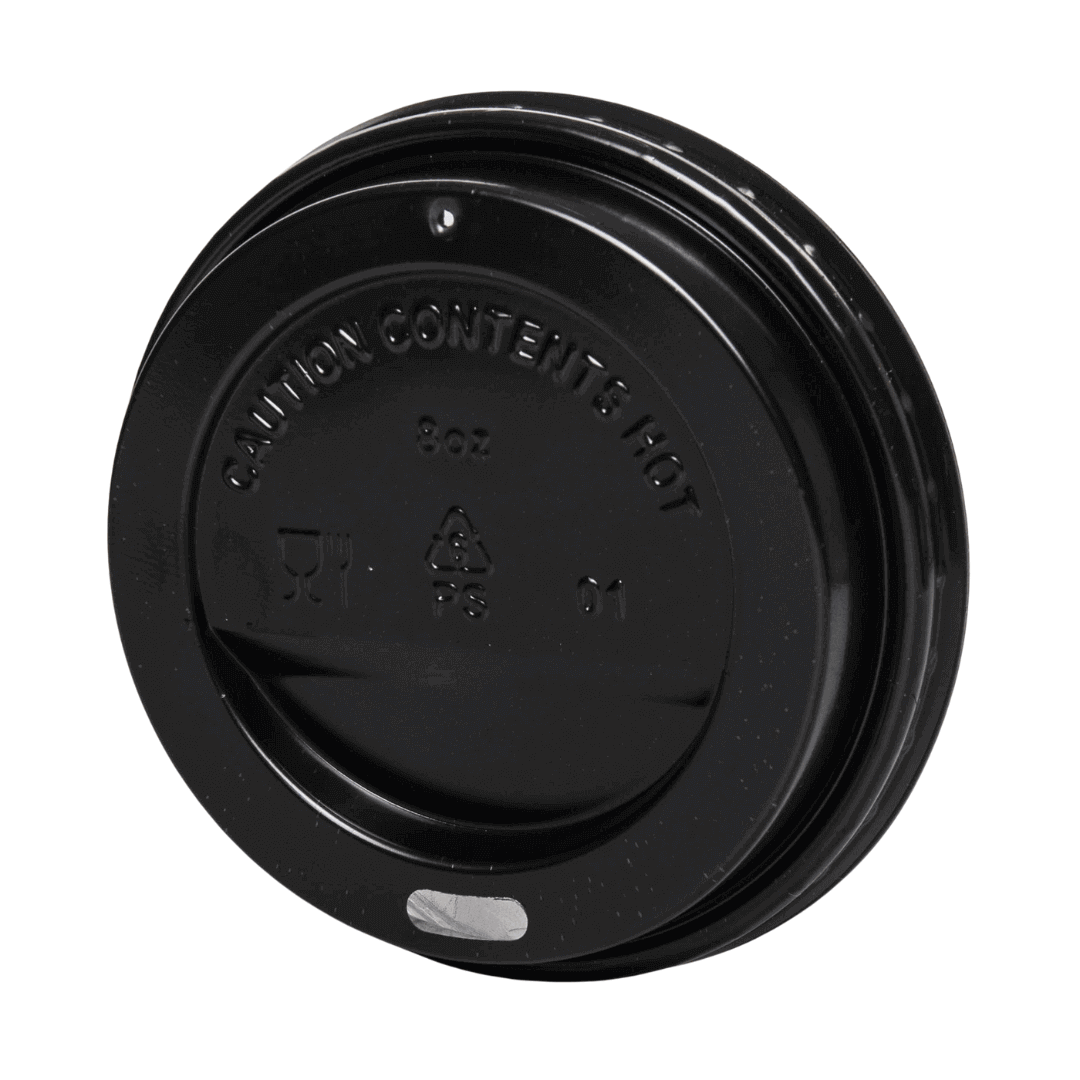 Deckel für Kaffeebecher 80mm schwarz