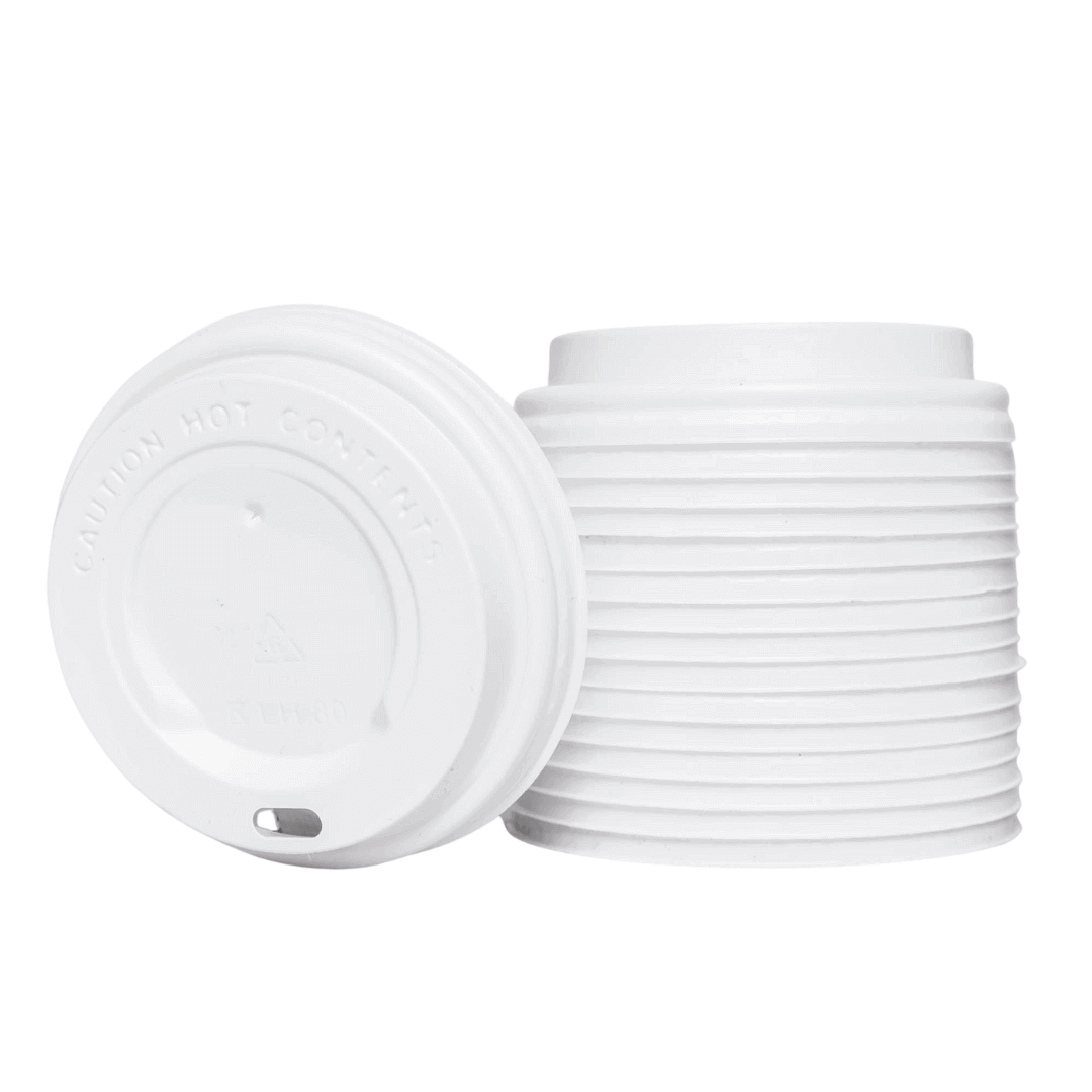 Deckel für Kaffeebecher 80mm Weiß