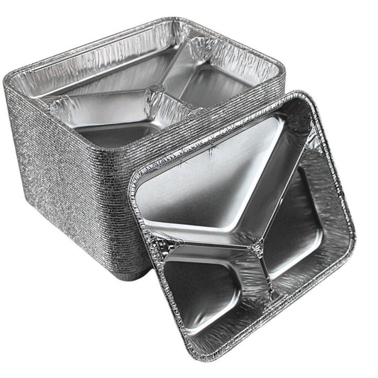 Aluschalen R881 780ml - dreigeteilt