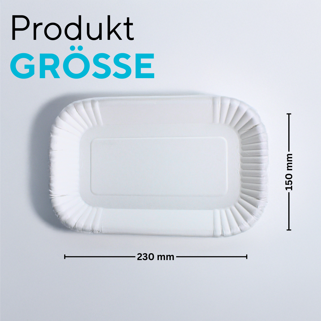 Pappschale KU60 15x23x2cm
