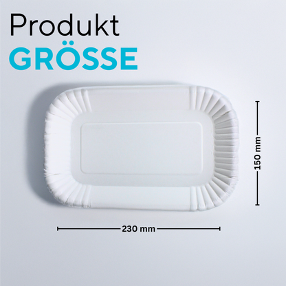 Pappschale KU60 15x23x2cm