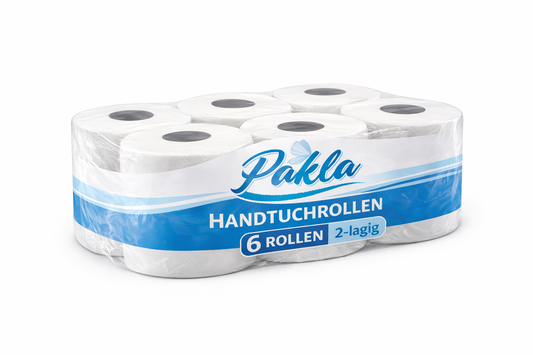 Pakla Handtuchrollen 6 Rollen