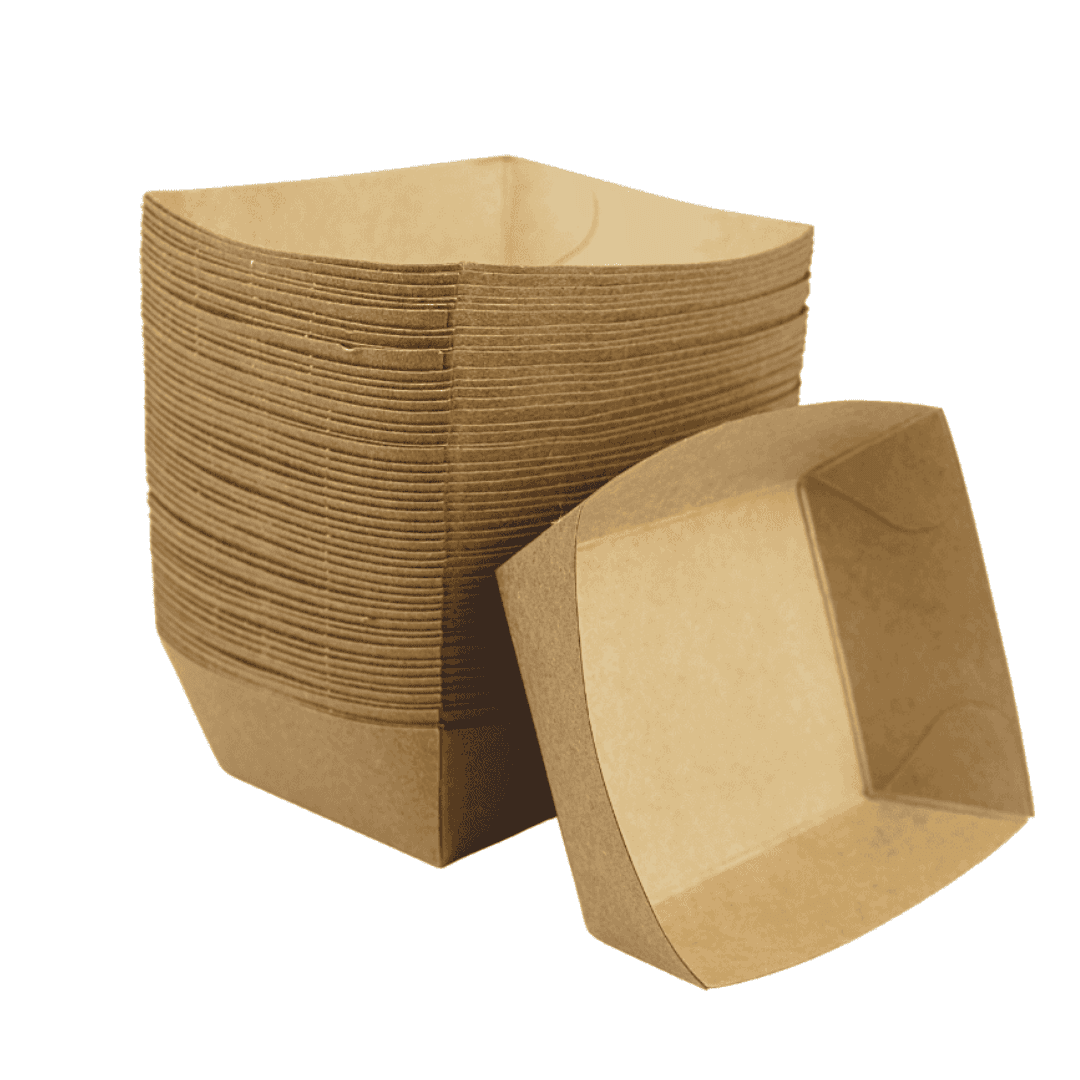 Snackschalen A7 braun