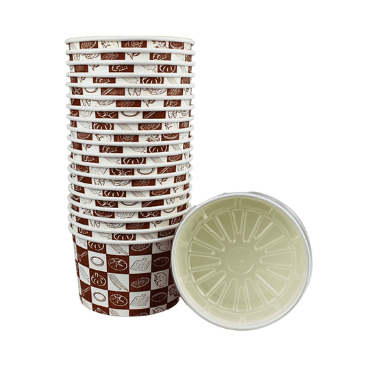 Suppenbecher 16 oz mit PP Deckel