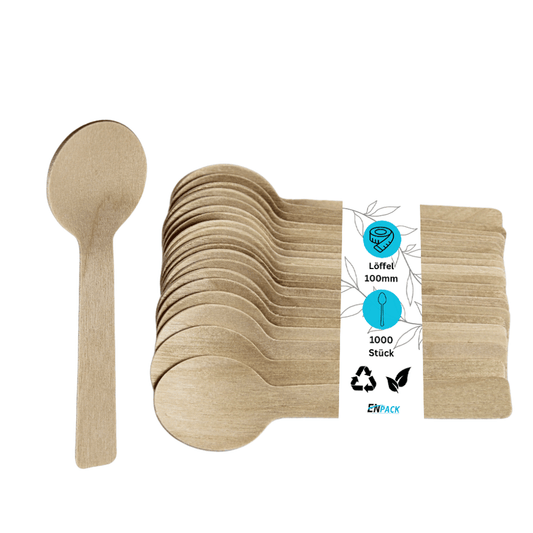 Holz-Teelöffel 100mm