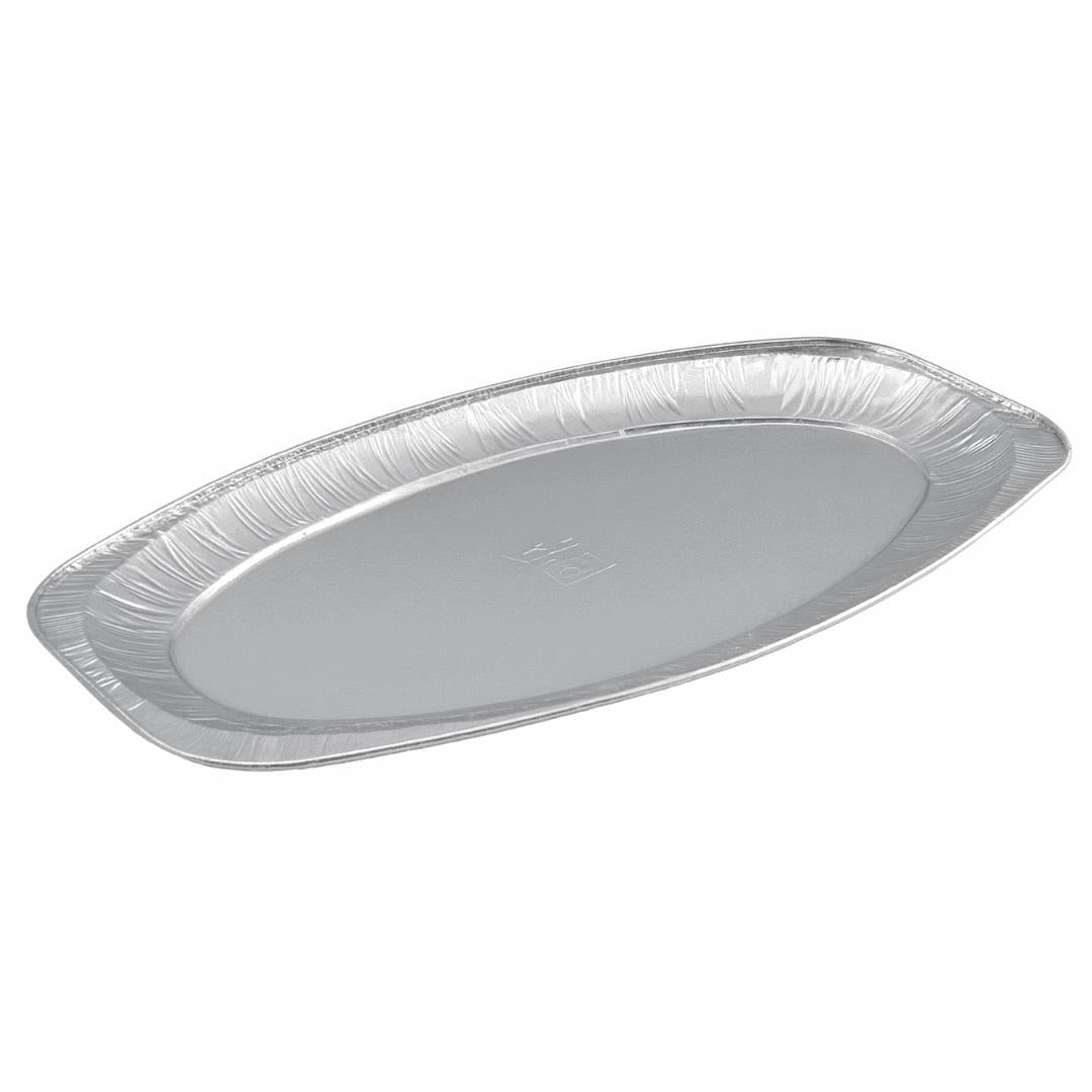 Alu-Servierplatte Oval 55 cm