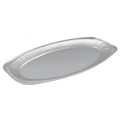 Alu-Servierplatte Oval 55 cm