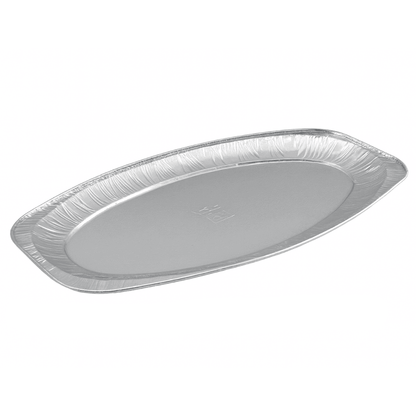Aluservierplatte Oval 55 cm