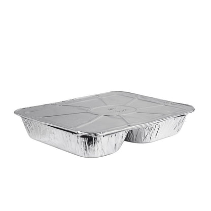 Aluschalen R808 1020 ml - zweigeteilt