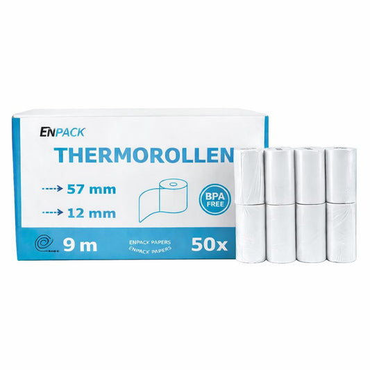 Thermorollen 57x30x12 mm 50 Rollen