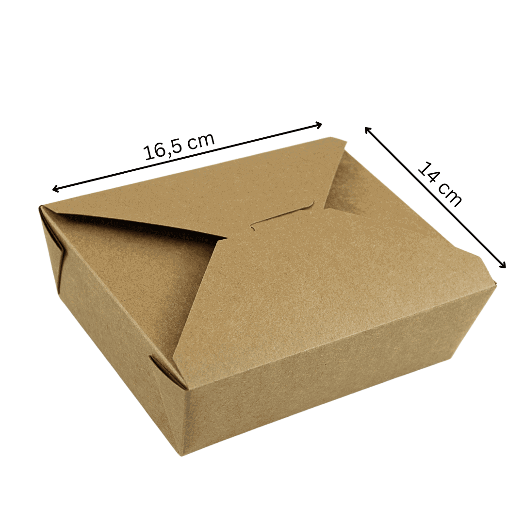 Faltbox 1000ml, Take-Out-Box 200 Stück