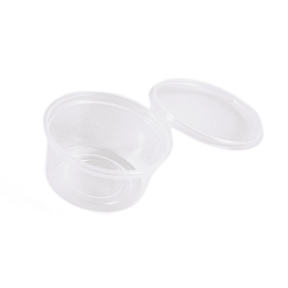 PP Dressingbecher mit anhängendem Deckel 30ml 500 Stück