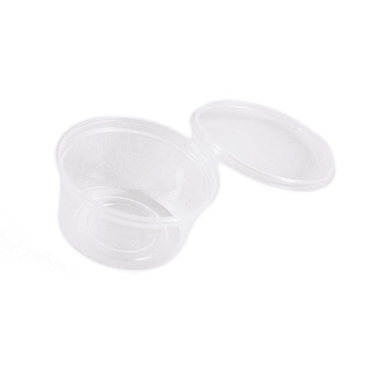 PP Dressingbecher 30ml 1000 Stück mit anhängendem Deckel