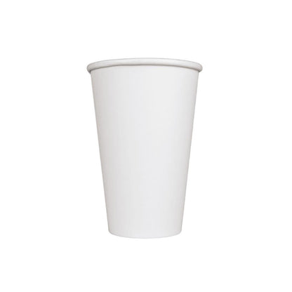 Einweg Kaffeebecher 300ml / 12oz Weiß