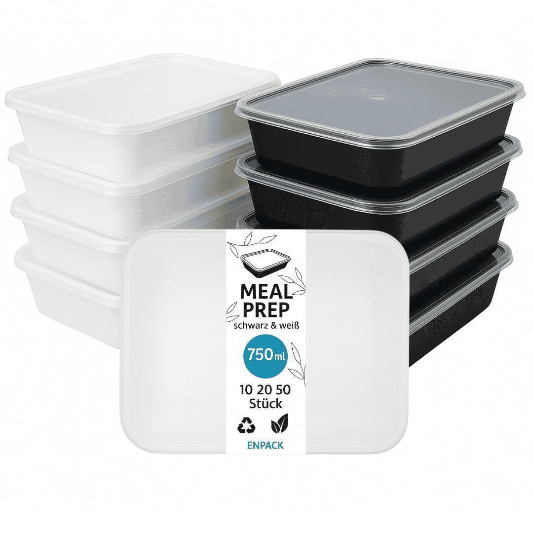 Meal Prep Boxen 500ml, 750ml & 1000ml