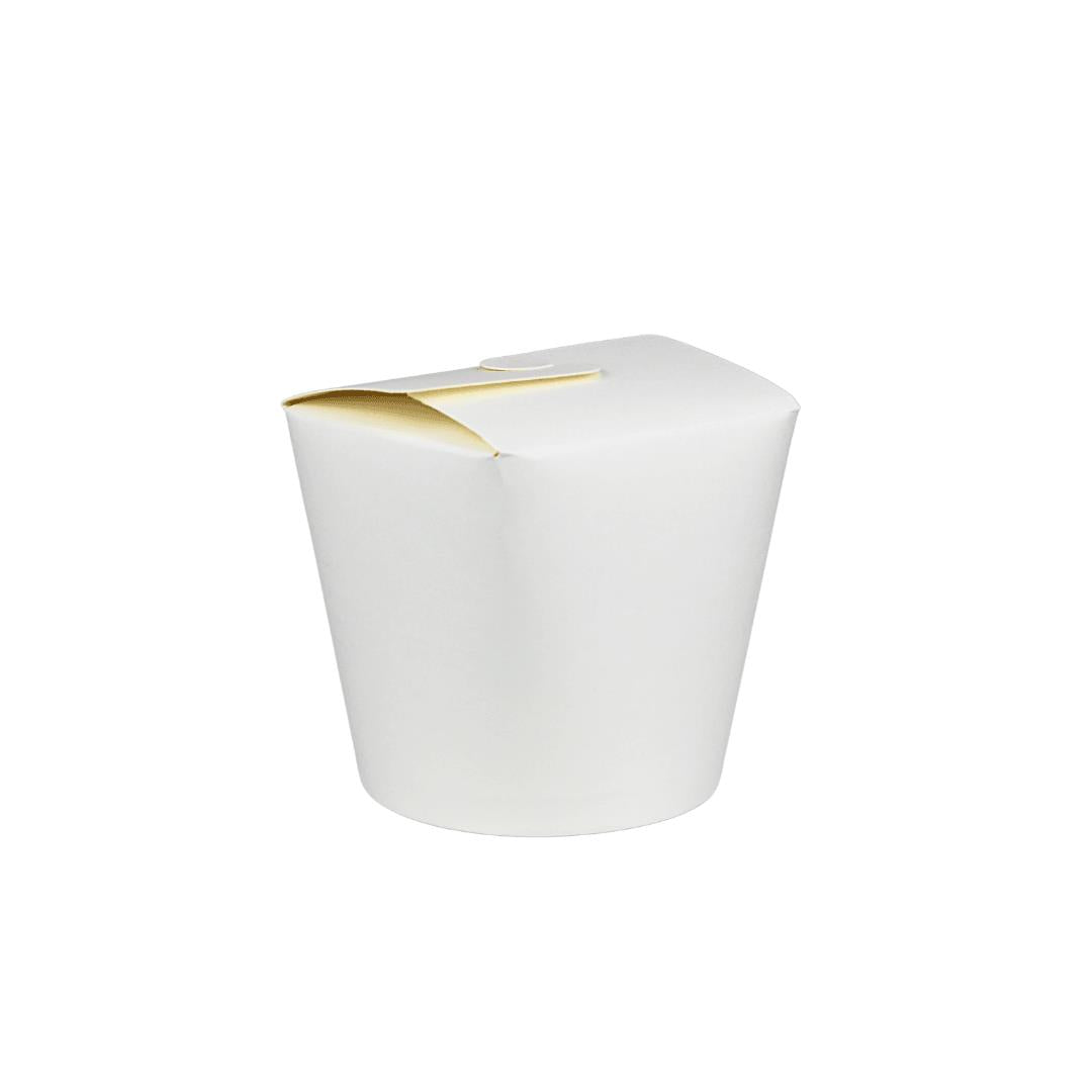 Nudelbox 750ml / 26oz weiß 500 Stück