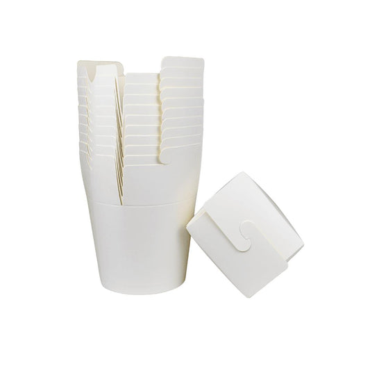 Nudelbox 750ml / 26oz weiß 500 Stück