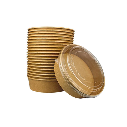 Salatschalen 1100ml braun