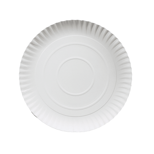 Pappteller ungeteilt 26 cm