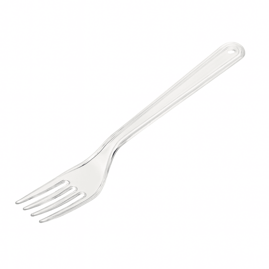 Enpack Mehrweggabeln 175 mm – PP, spülmaschinenfest – 100–1000 Stück | Wiederverwendbares Besteck
