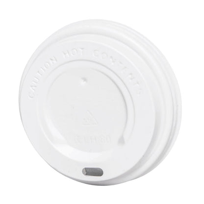 Deckel für Kaffeebecher 80mm Weiß